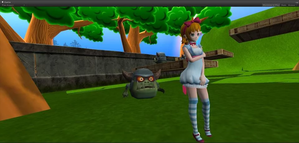 Изображение игры: Kana Crasher Akiko