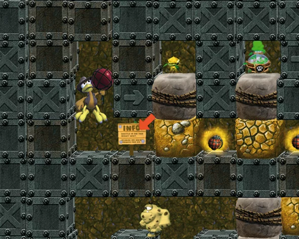Изображение игры: Crazy Chicken: Jewel of Darkness