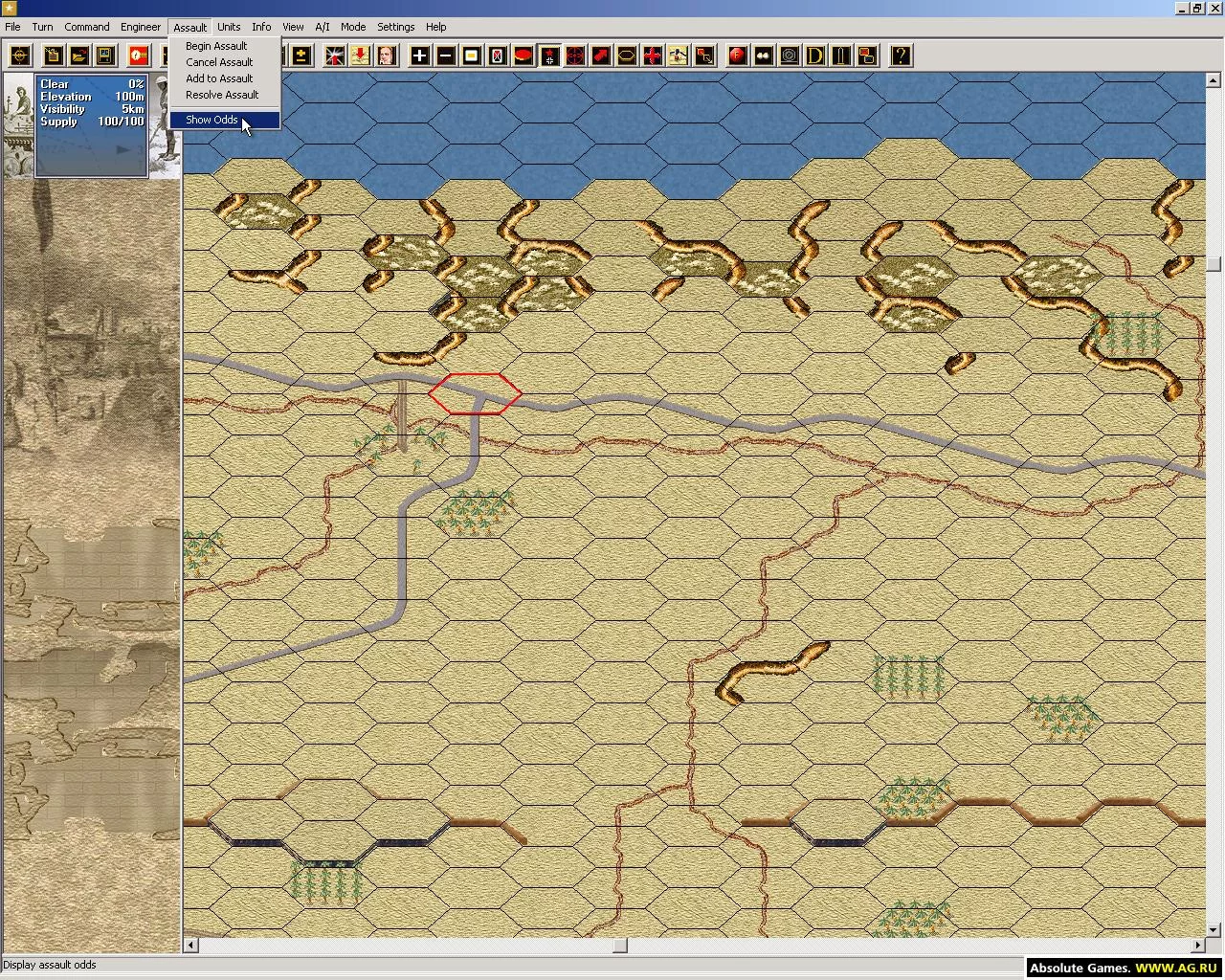 Изображение игры: Panzer Campaigns: Tobruk '41