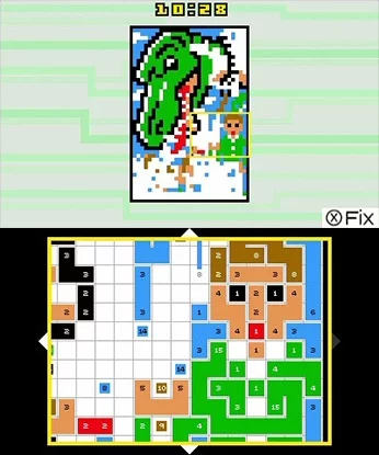 Изображение игры: Link-a-Pix Color