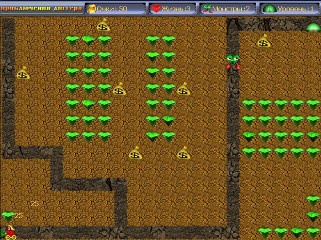 Изображение игры: Digger Adventures