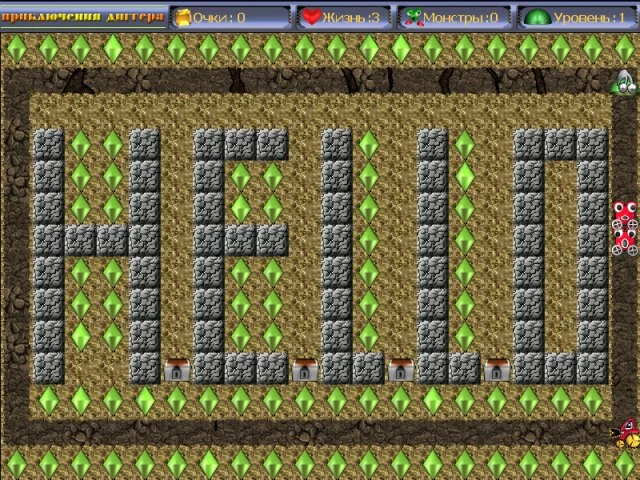 Изображение игры: Digger Adventures