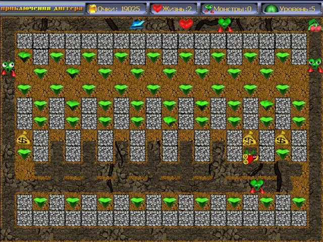 Изображение игры: Digger Adventures