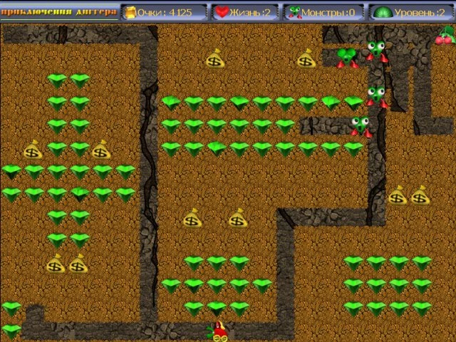 Изображение игры: Digger Adventures