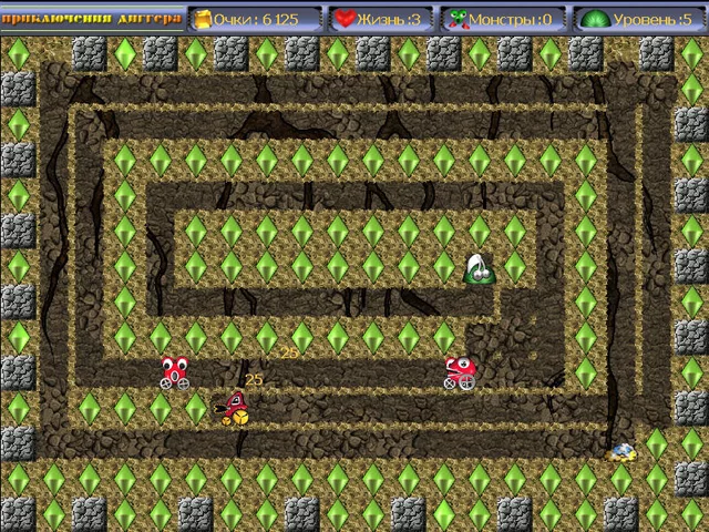 Изображение игры: Digger Adventures