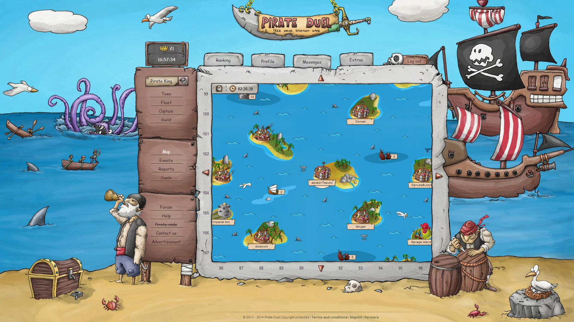 Изображение игры: Pirate Duel