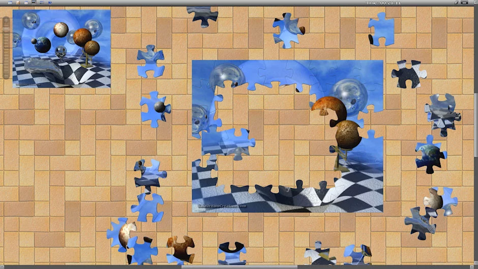 Изображение игры: Gaia PC Jigsaw Puzzle 2