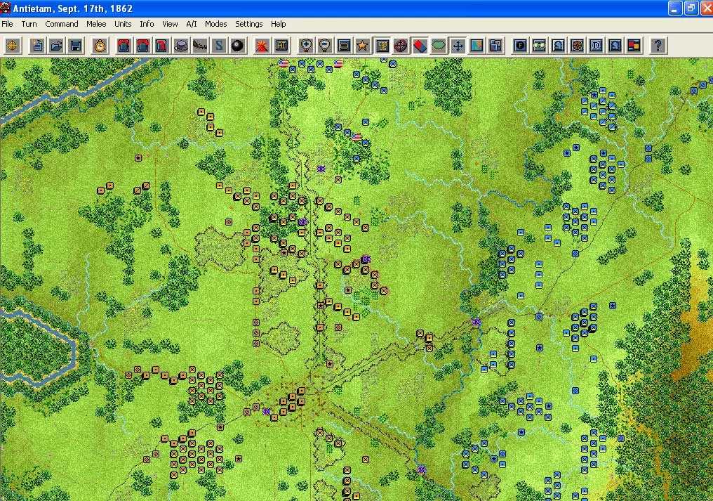Изображение игры: Civil War Battles: Campaign Antietam