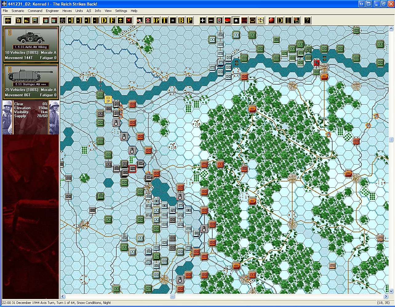 Изображение игры: Panzer Campaigns: Budapest '45
