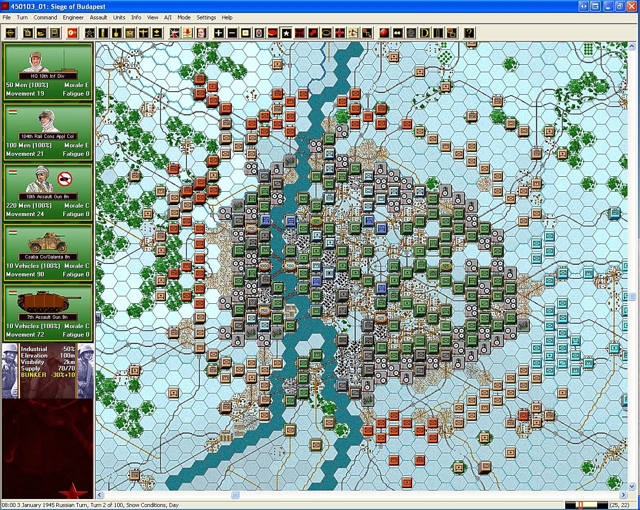 Изображение игры: Panzer Campaigns: Budapest '45