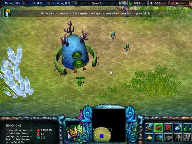 Изображение игры: Deep Quest