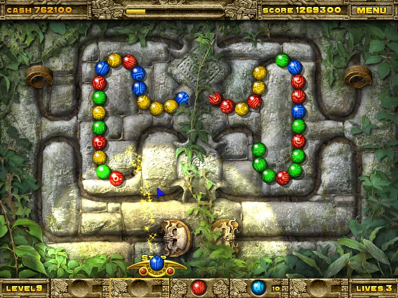 Изображение игры: Inca Ball