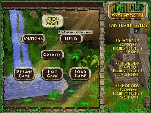 Изображение игры: Spellunker: Ace's Aztec Adventure