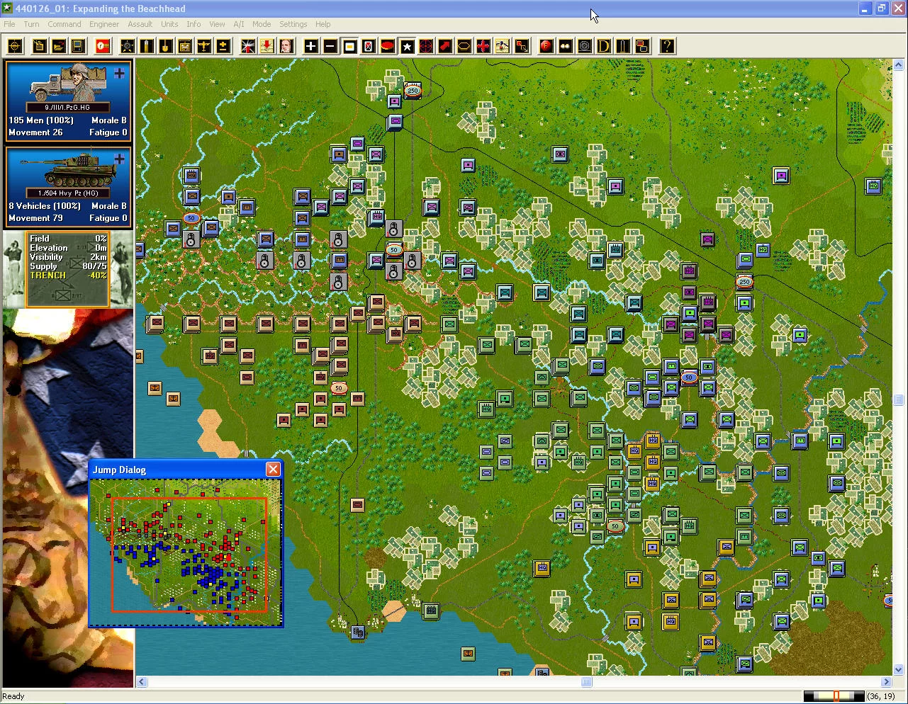 Изображение игры: Panzer Campaigns: Salerno '43
