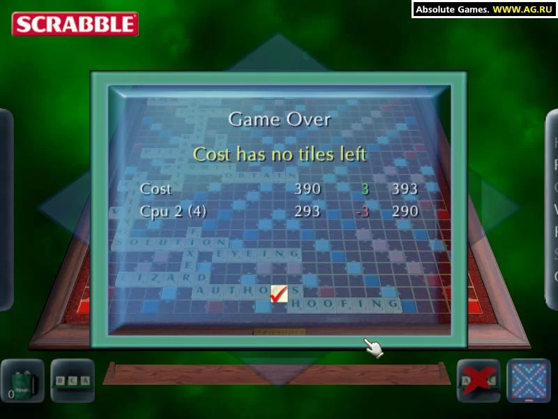 Изображение игры: Scrabble 2003 Edition
