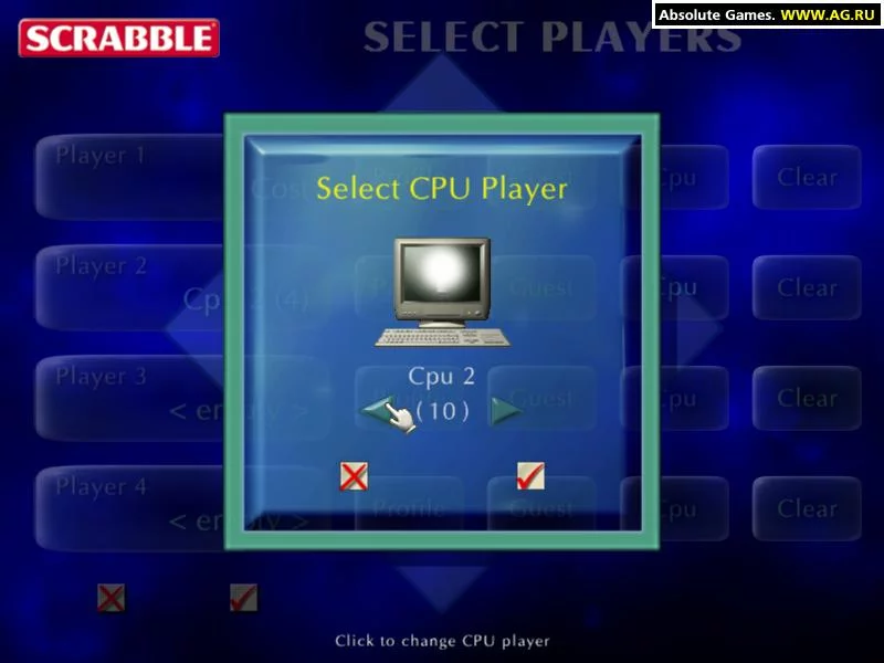 Изображение игры: Scrabble 2003 Edition
