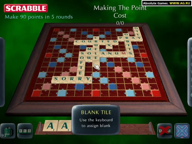 Изображение игры: Scrabble 2003 Edition