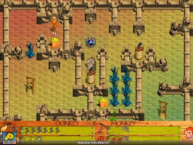 Изображение игры: Monkey & Donkey