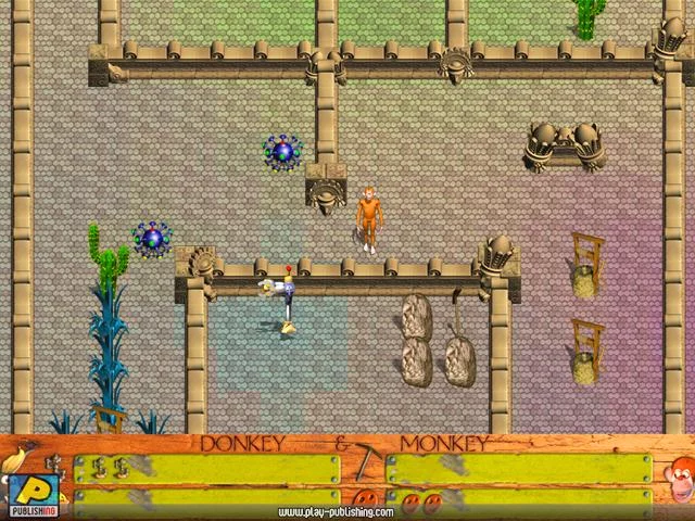 Изображение игры: Monkey & Donkey