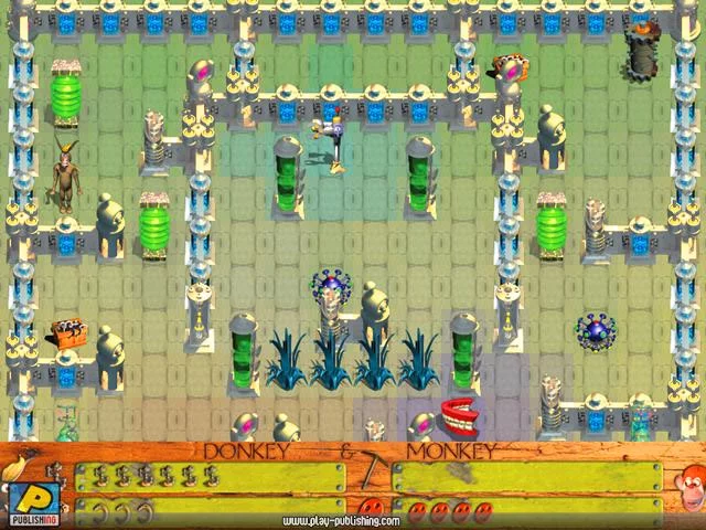 Изображение игры: Monkey & Donkey