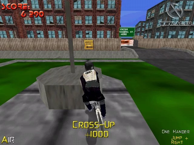 Изображение игры: Freestyle BMX
