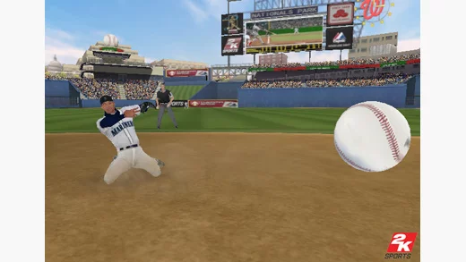 Изображение игры: Major League Baseball 2K8