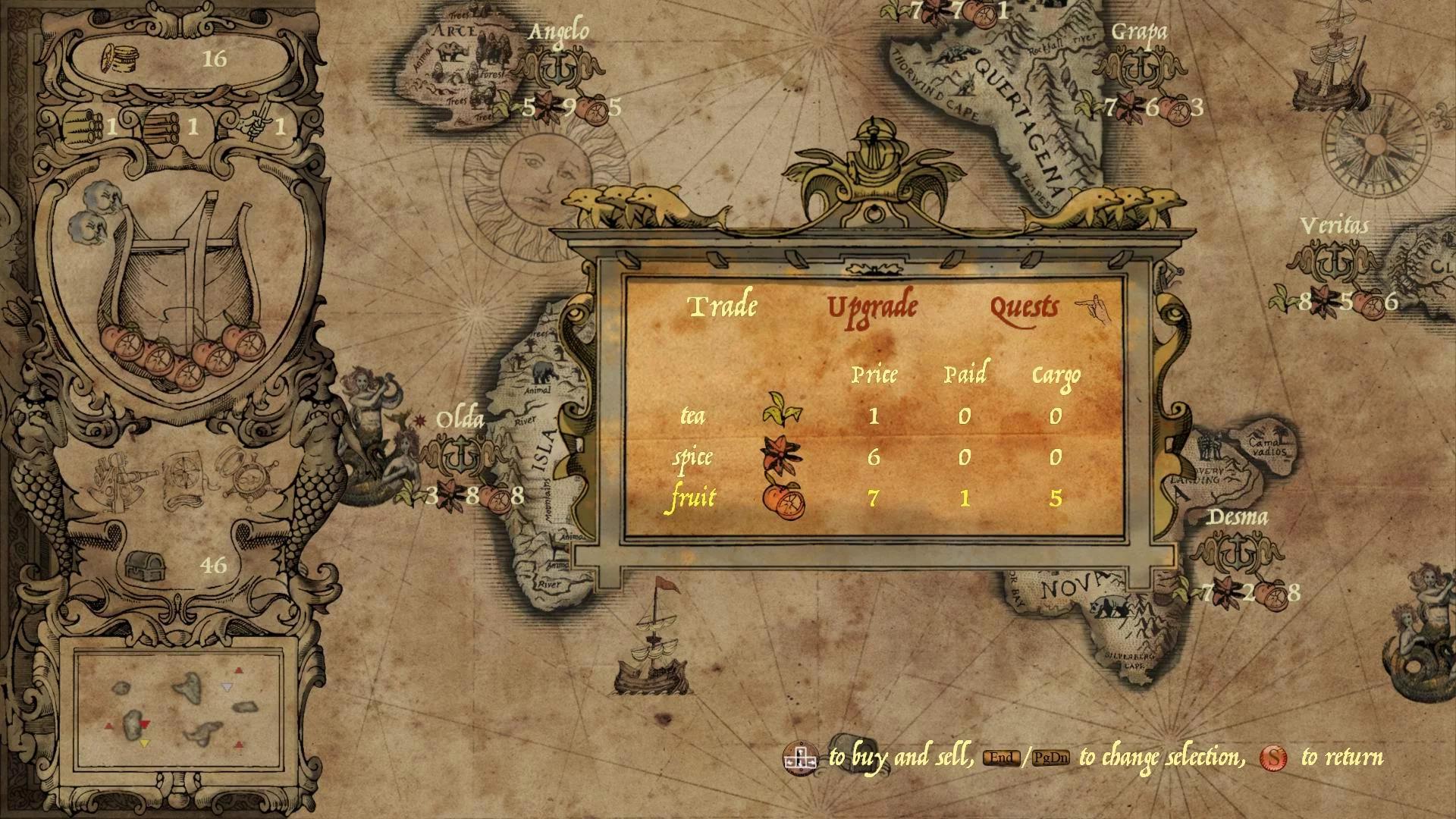 Изображение игры: Ancient Trader