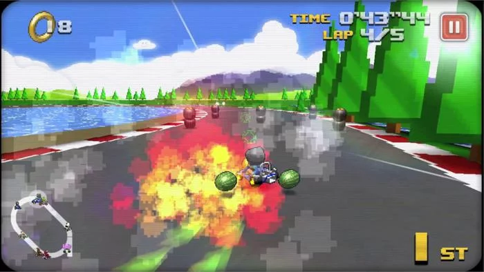 Изображение игры: Super World Karts GP