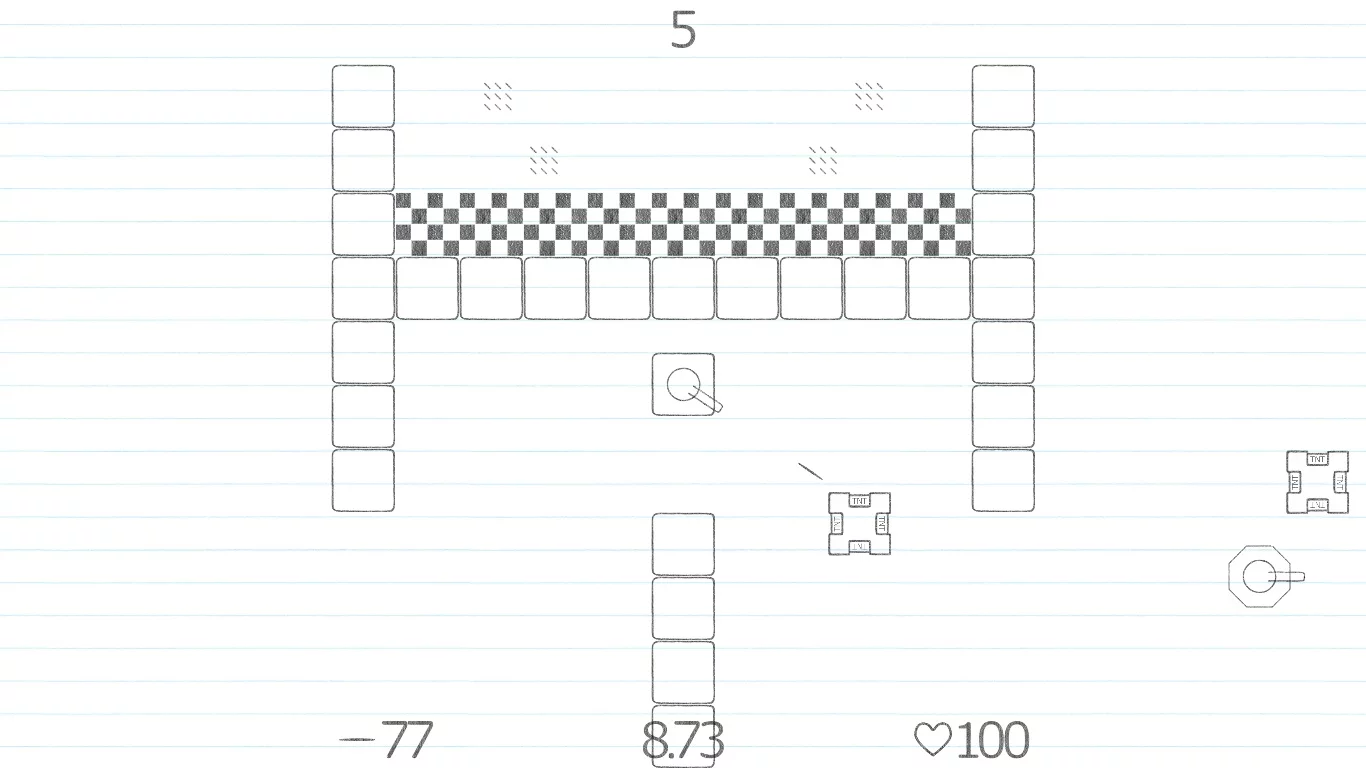 Изображение игры: Sketch Tanks