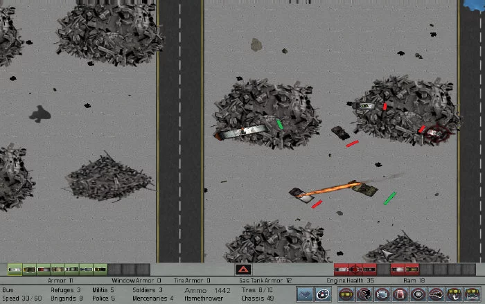 Изображение игры: Road Gangs
