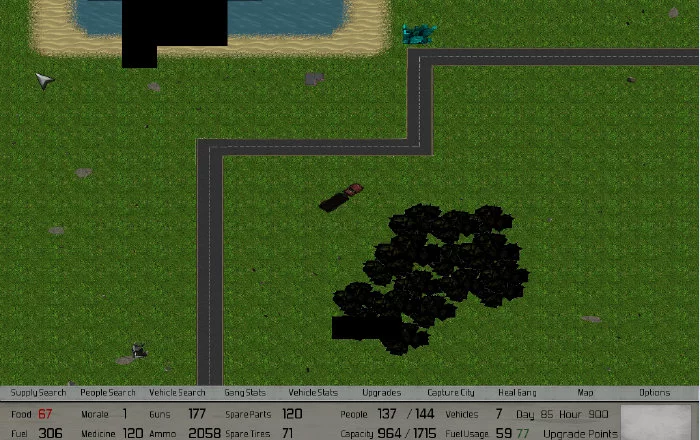 Изображение игры: Road Gangs