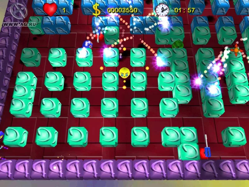 Изображение игры: 3D PacManiac
