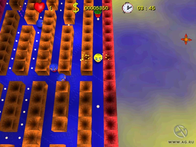 Изображение игры: 3D PacManiac