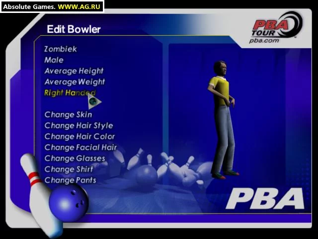 Изображение игры: PBA Tour Bowling 2001