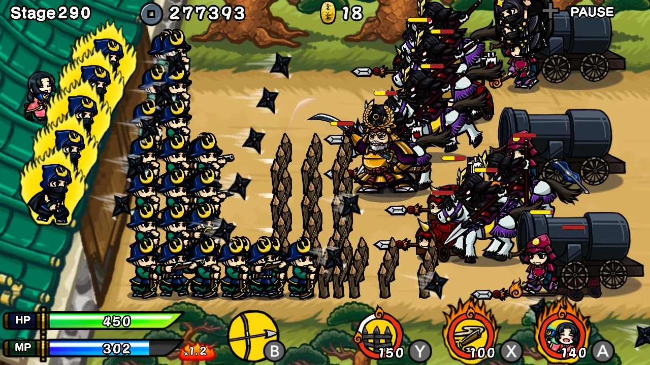 Изображение игры: Samurai Defender: Ninja Warfare