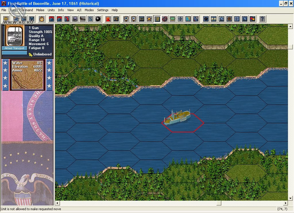 Изображение игры: Civil War Battles: Campaign Ozark