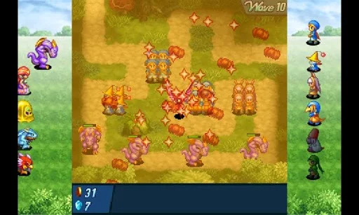Изображение игры: CRYSTAL DEFENDERS Lite