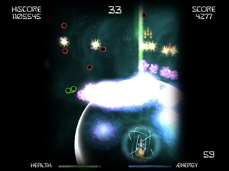 Изображение игры: Super Space Surge