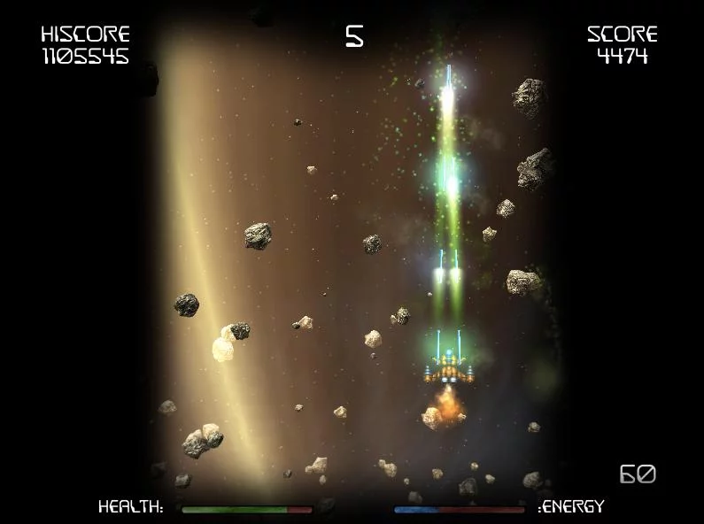 Изображение игры: Super Space Surge