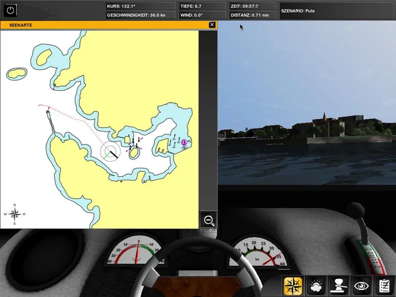 Изображение игры: Seamulator 2009