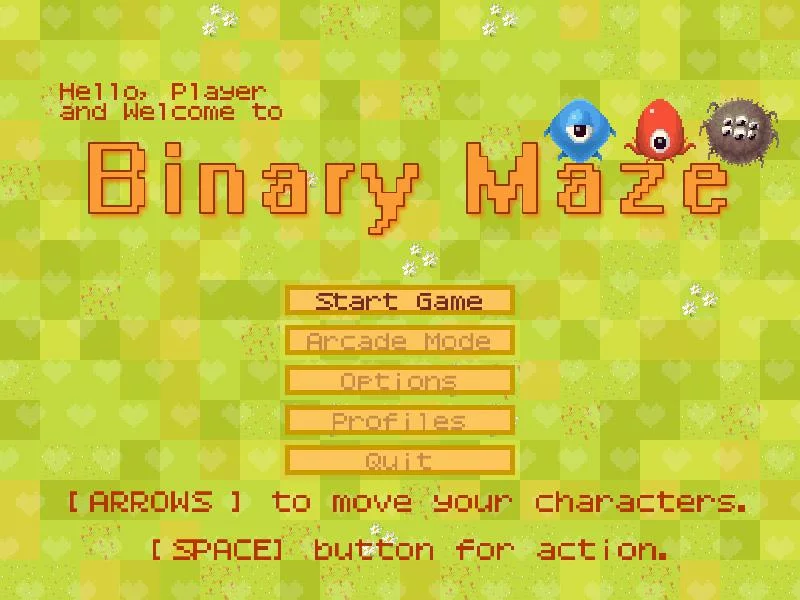 Изображение игры: Binary Maze