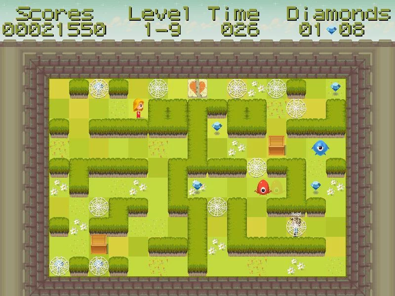 Изображение игры: Binary Maze