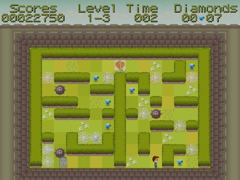 Изображение игры: Binary Maze
