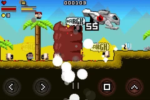 Изображение игры: Gunslugs Free