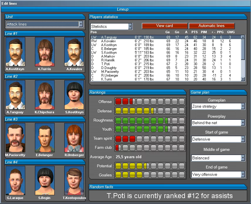 Изображение игры: GM Hockey 2009