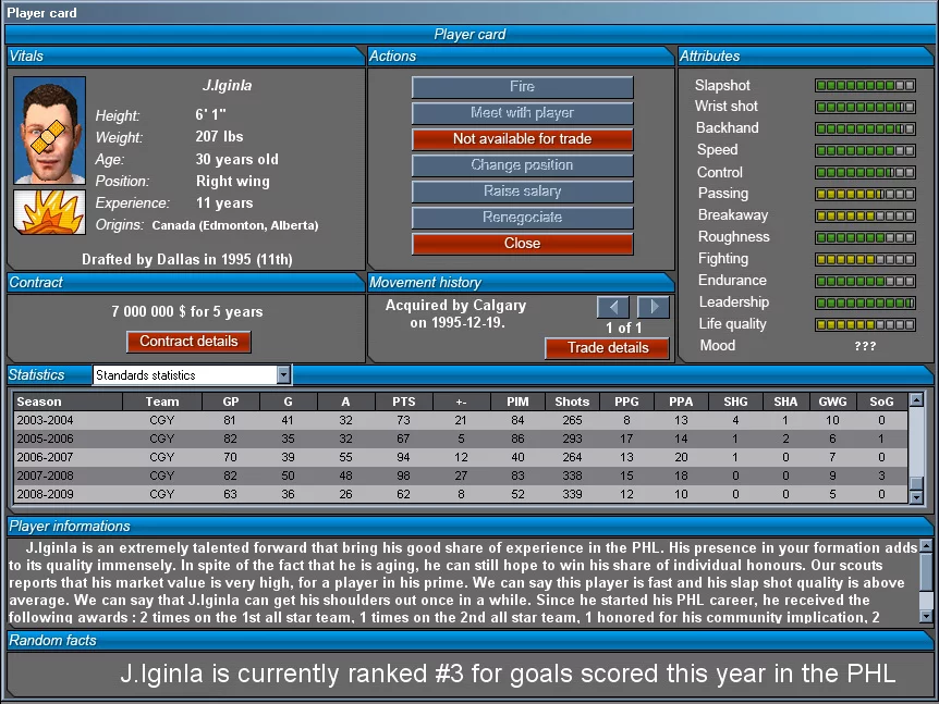 Изображение игры: GM Hockey 2009