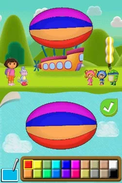 Изображение игры: Team Umizoomi & Dora's Fantastic Flight