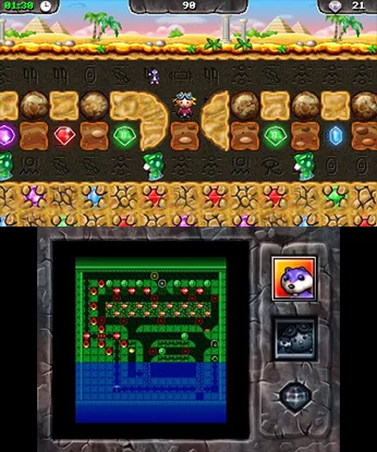 Изображение игры: Digger Dan DX