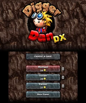Изображение игры: Digger Dan DX