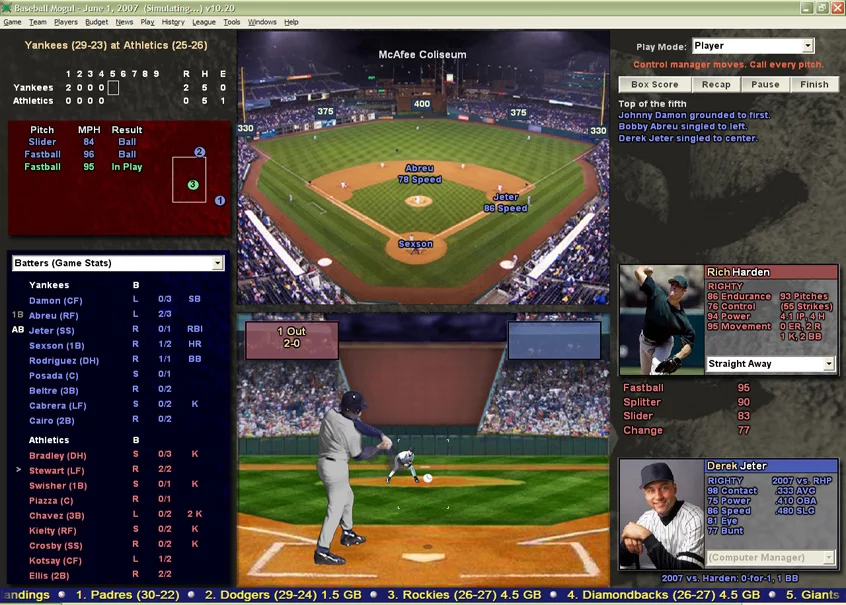 Изображение игры: Baseball Mogul 2009